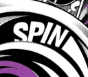 Dynamic swirl graphic